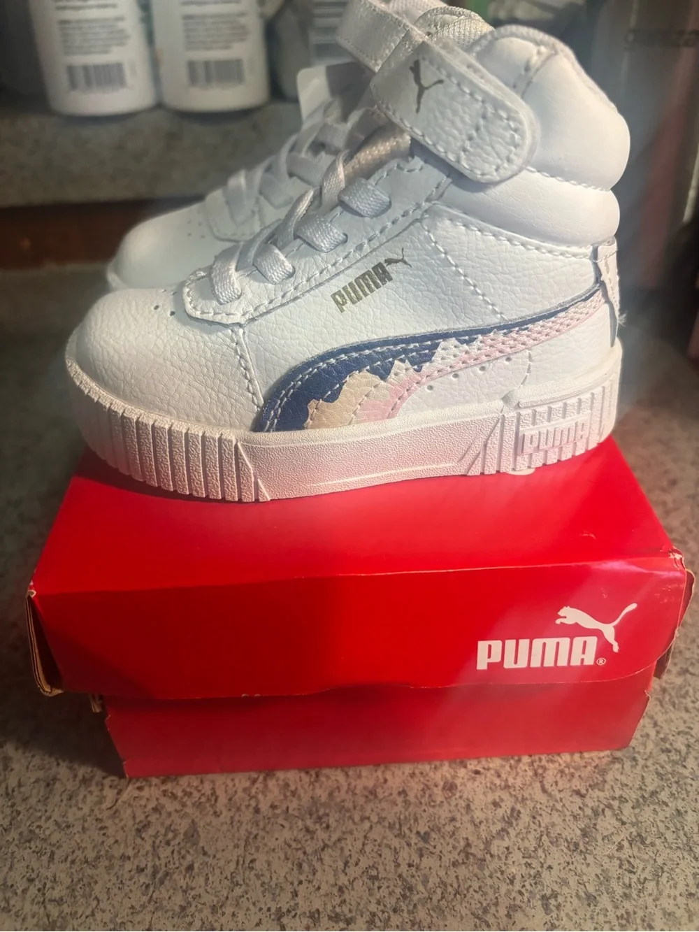 Puma stylish white
